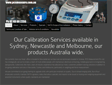 Tablet Screenshot of pcsmeasure.com.au